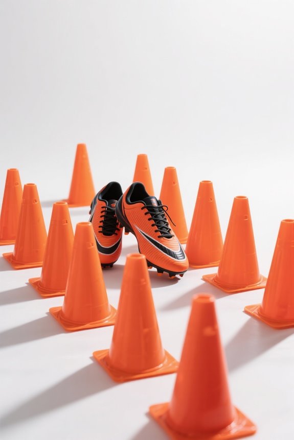 agility training with cones