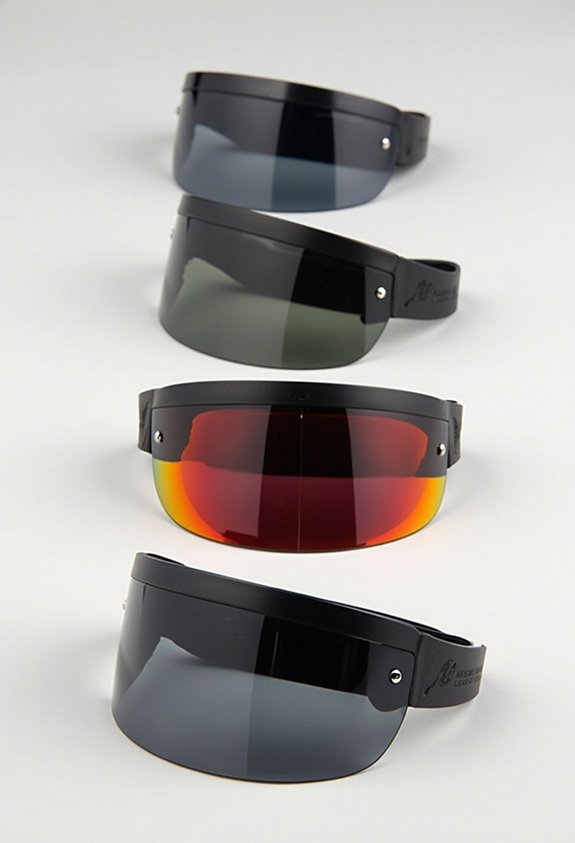 choosing optimal visor features