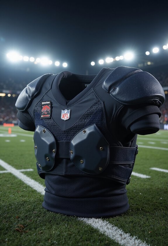comfortable foam shoulder pads