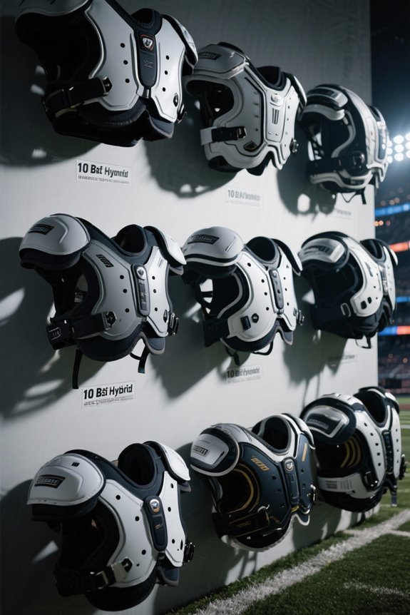comfortable protective shoulder pads