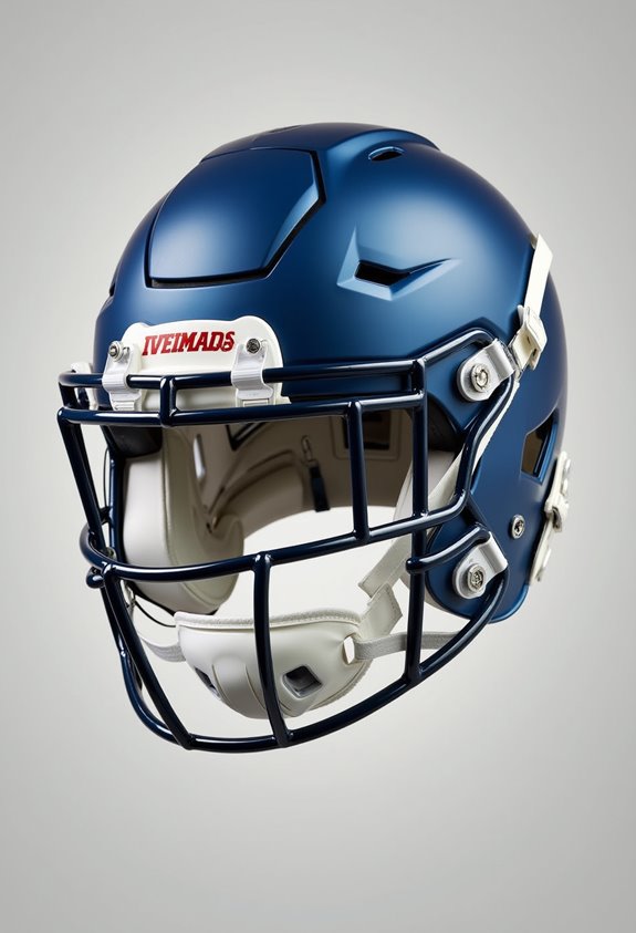 football helmet facemask selection