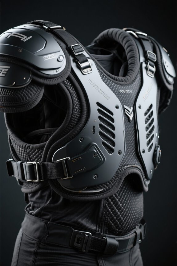 innovative protective shoulder pads