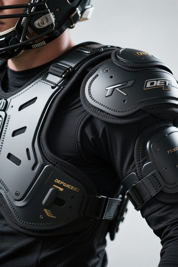 key factors for shoulder pads
