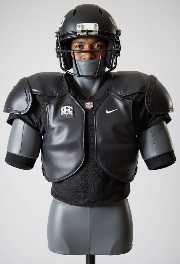 lineman shoulder pads considerations