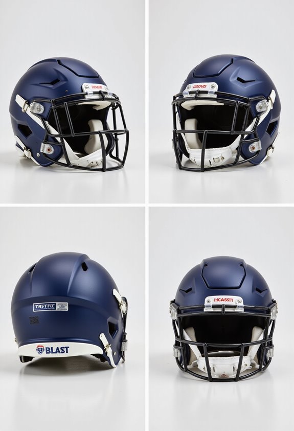 quarterback helmet selection factors