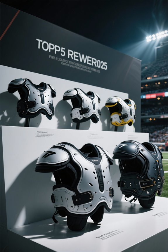 receiver shoulder pads review