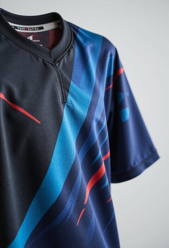 selecting a sublimated jersey