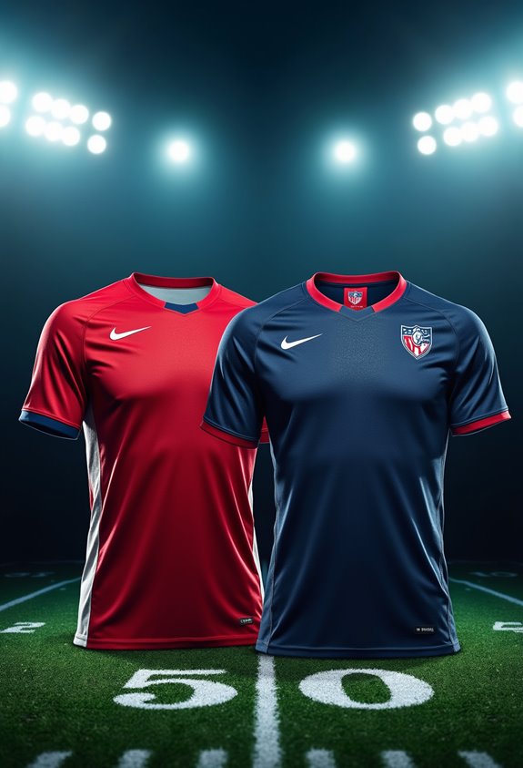 stylish reversible football jerseys