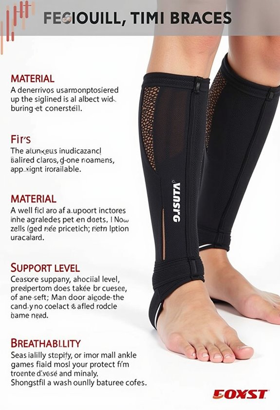 support fit durability comfort