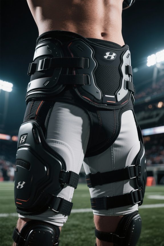 top comfort football girdles