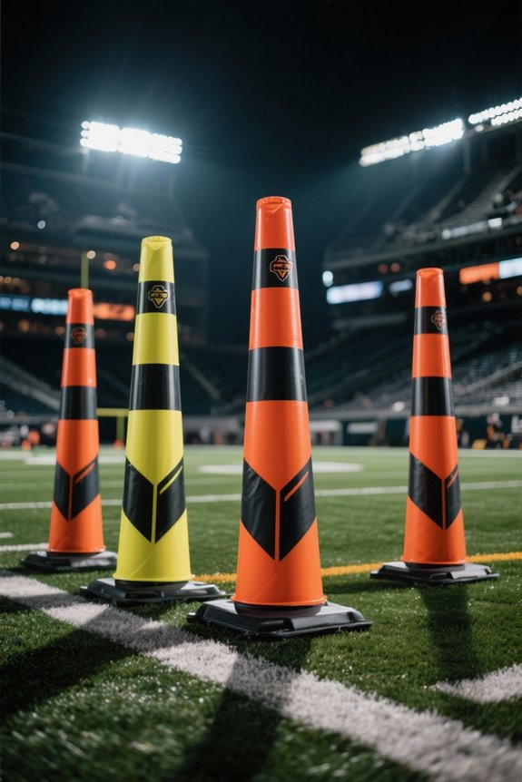 top durable football pylons