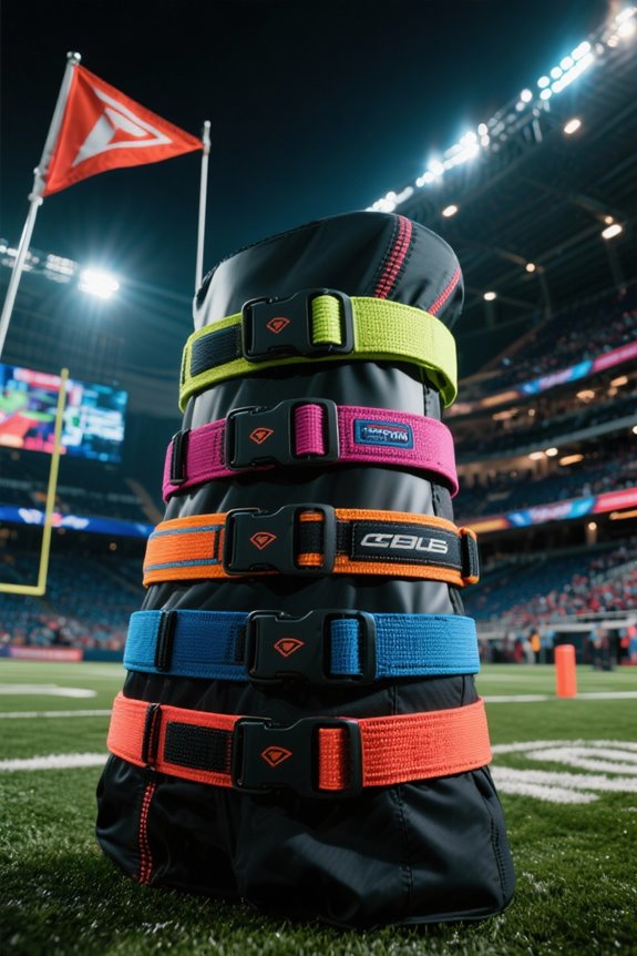 top flag football belts