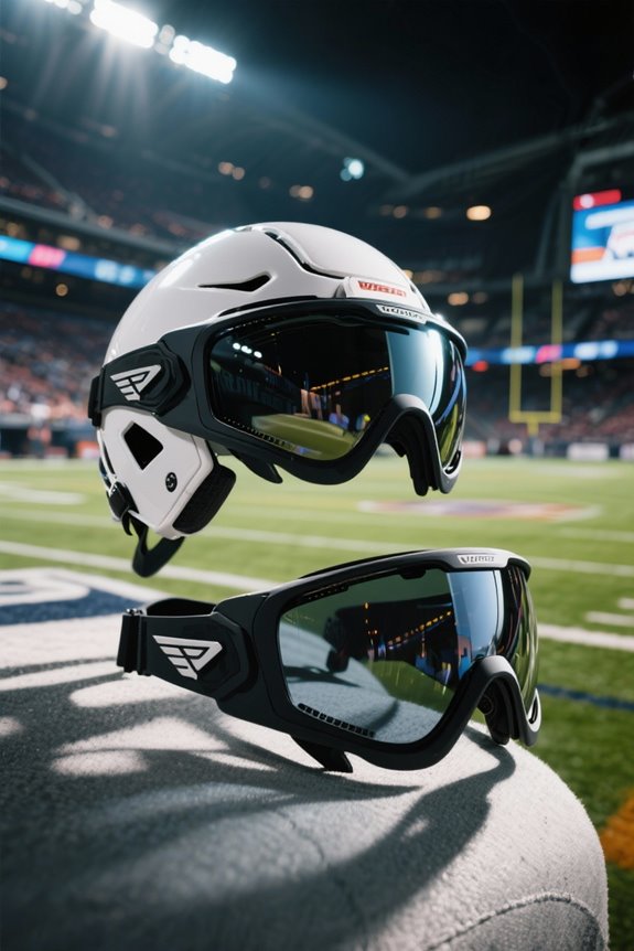 top football eye shields