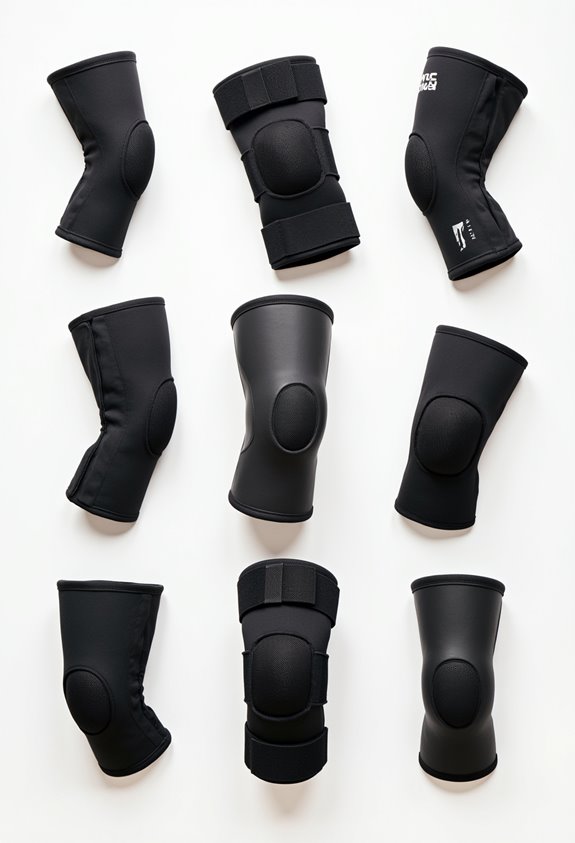top football knee supports