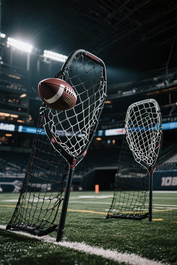 top football toss nets
