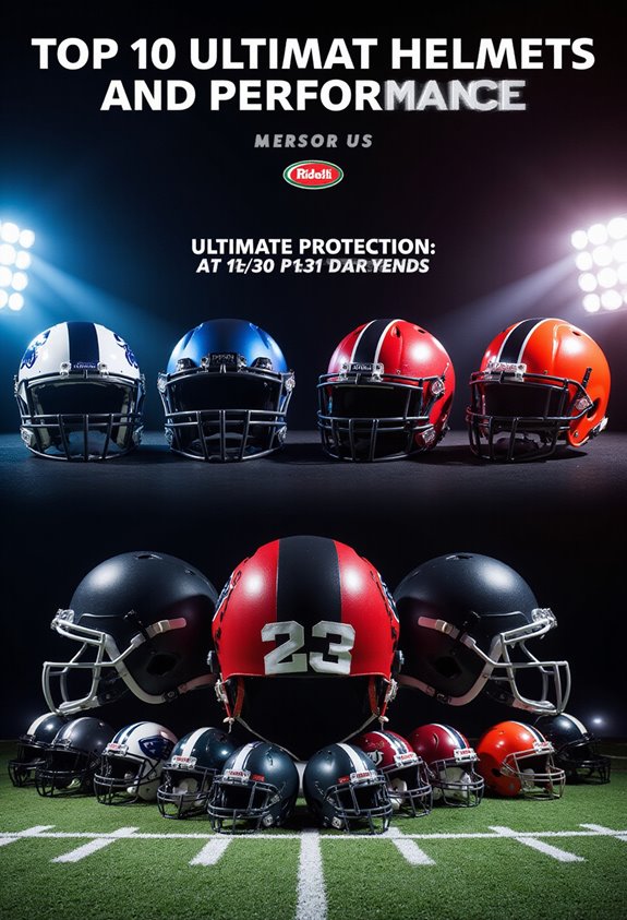 top riddell helmets 2025