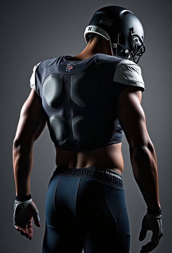 top running back pads