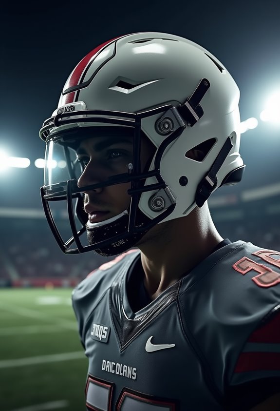 top smoke football visors