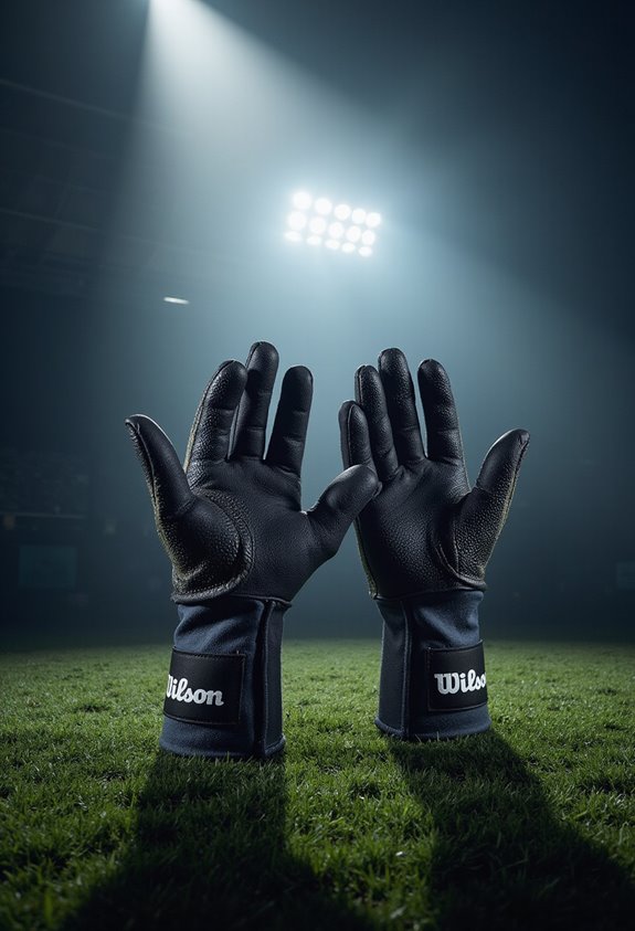 top wilson football gloves