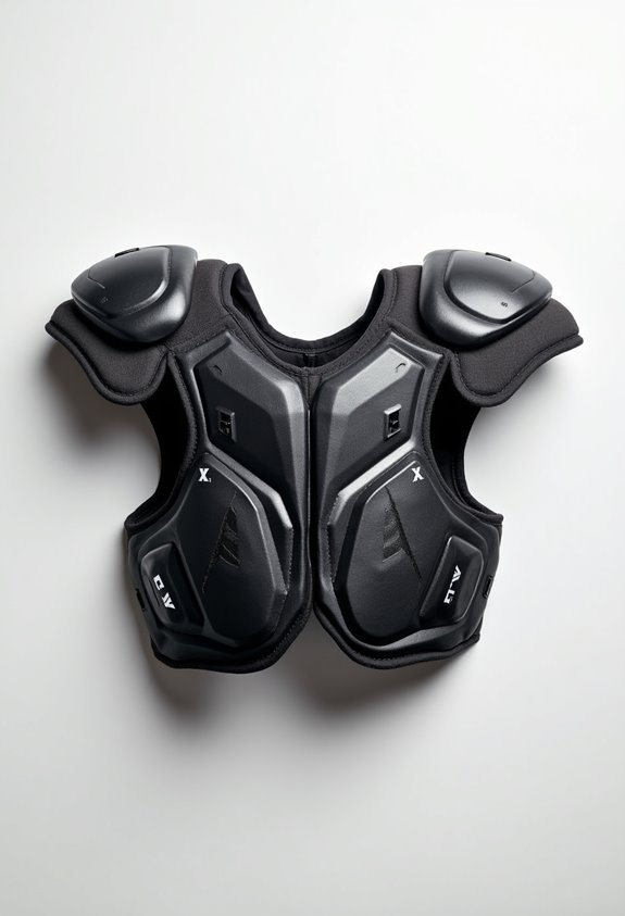 top xenith shoulder pads